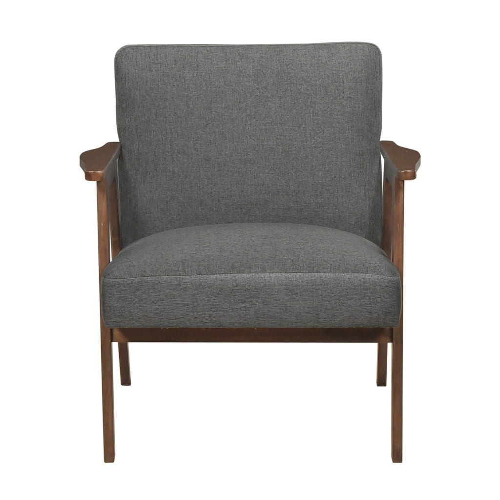 Omara - Accent Chair Dark Brown Base