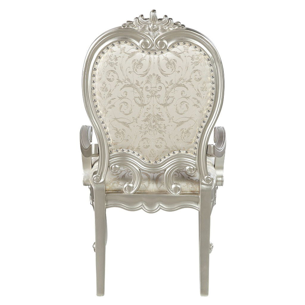 Bently - Arm Chair (Set of 2) - Fabric & Champagne