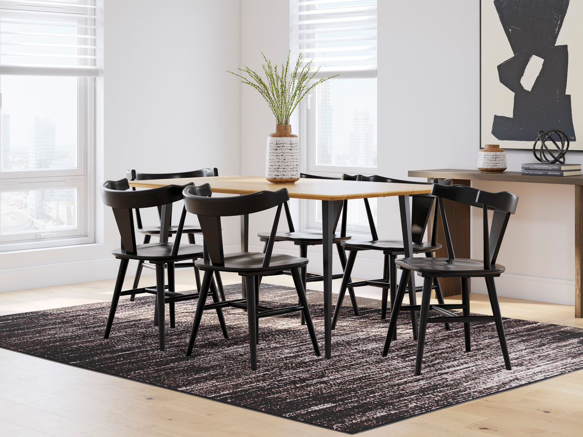 Arkansas Dining Table and 6 Chairs
