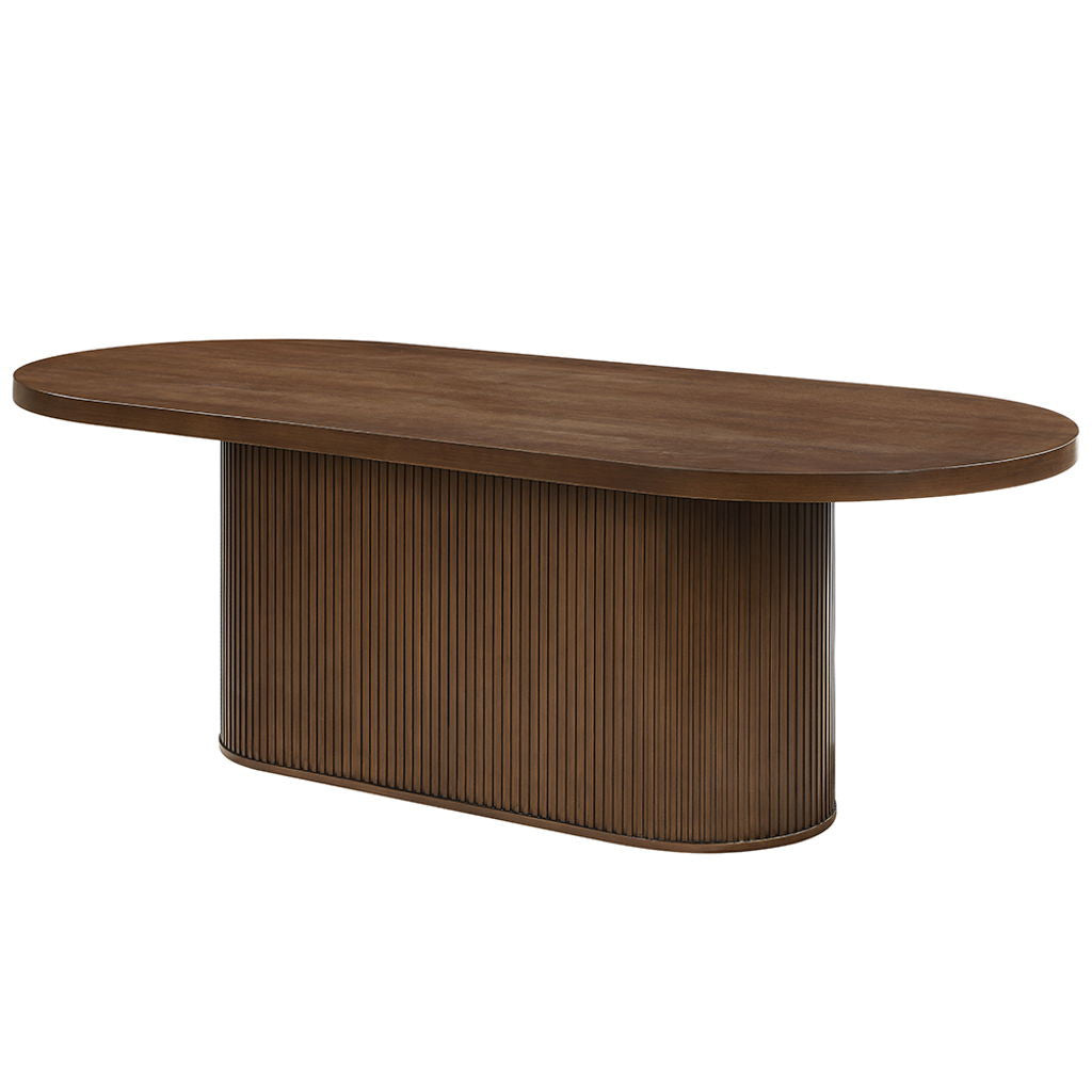 Gamarya - Dining Table - Dark Oak