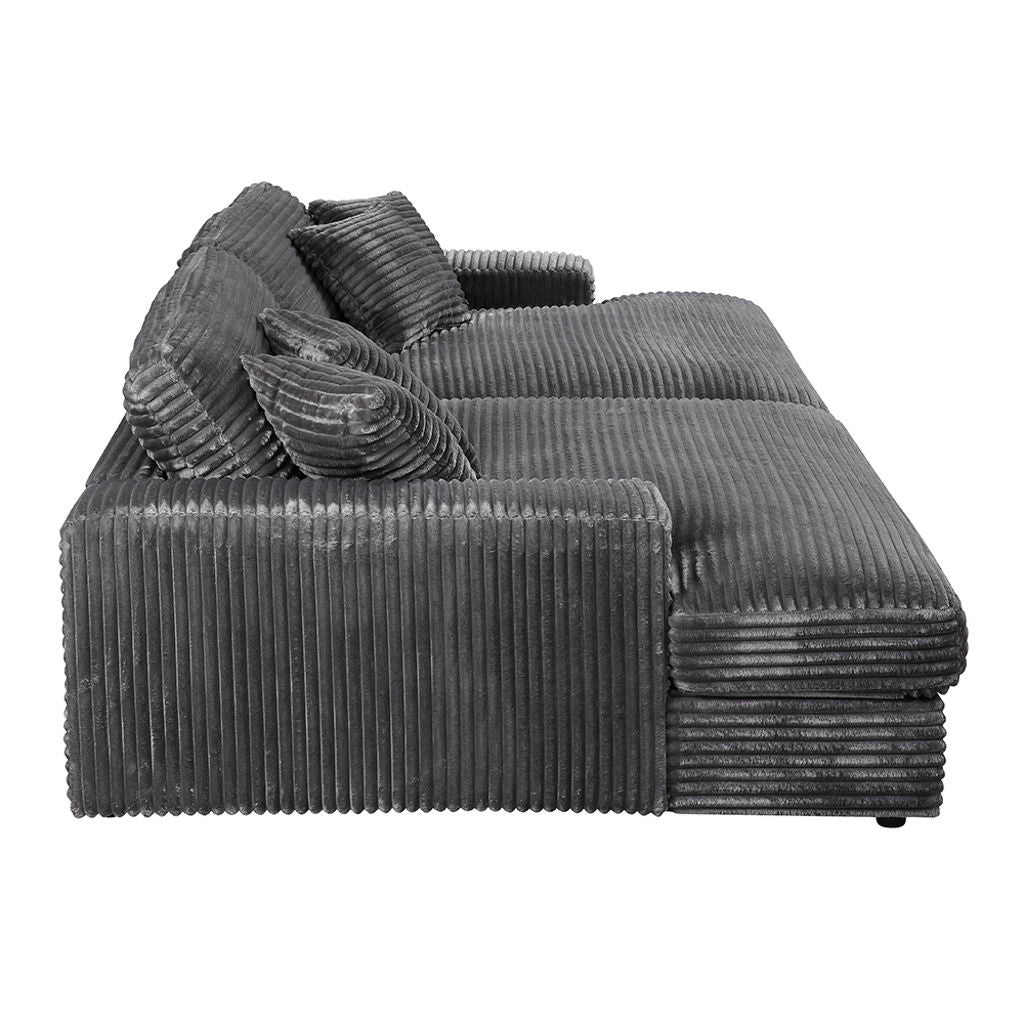 Hilde - Sectional Sofa With 4 Pillows