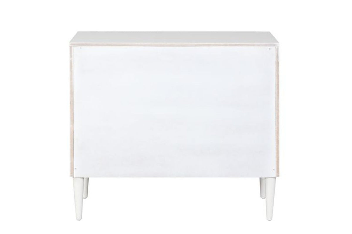 Dubni - Accent Table - White & Black