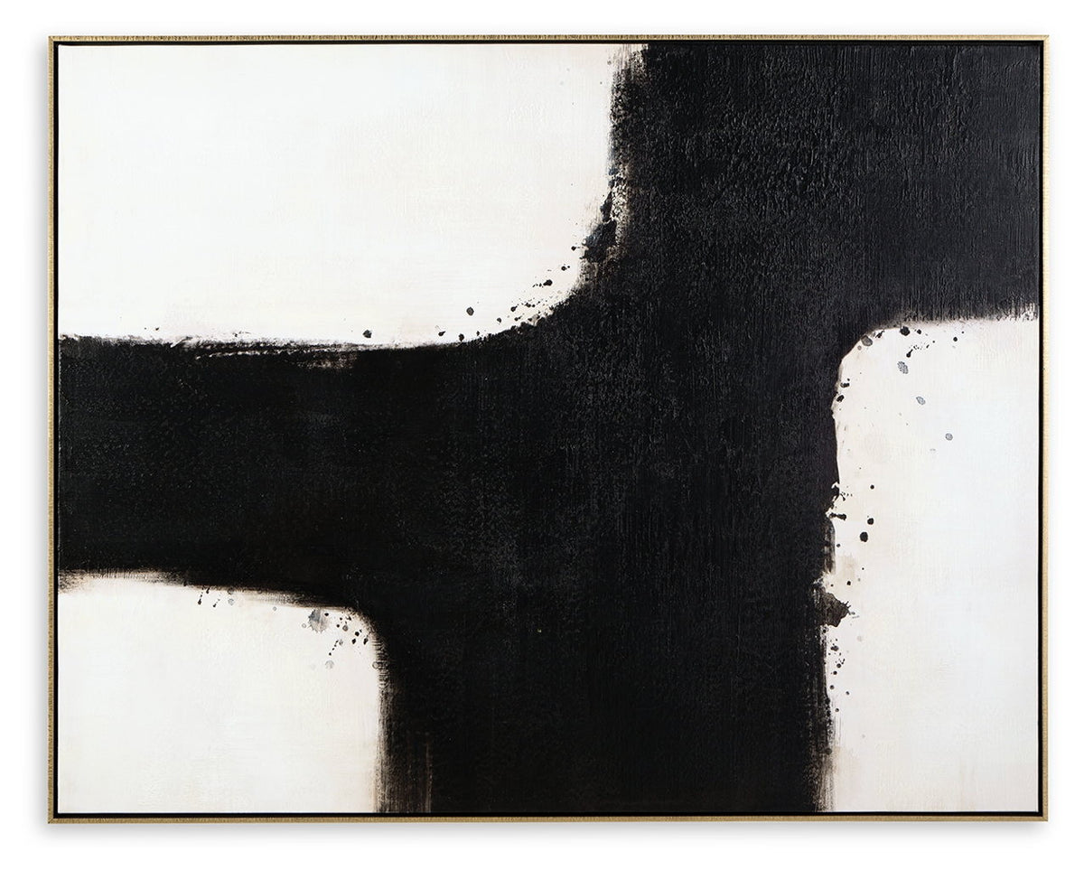 Reighlea - Wall Art - Black / White