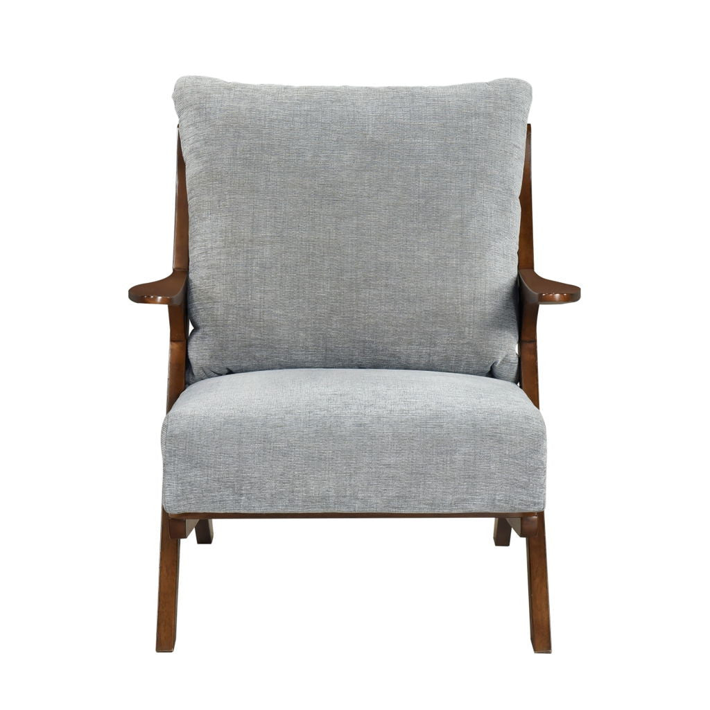 Lennox - Accent Chair - Dark Brown Frame