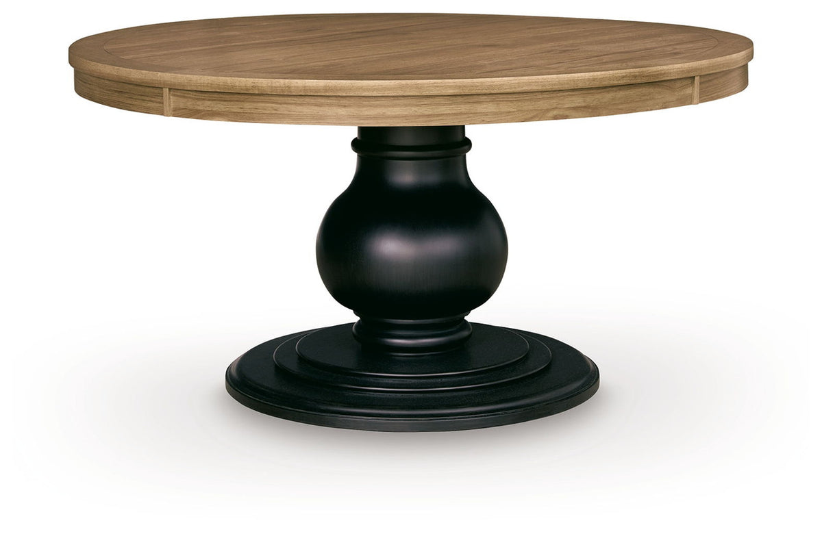 Ridgester - Dining Table - Light Brown