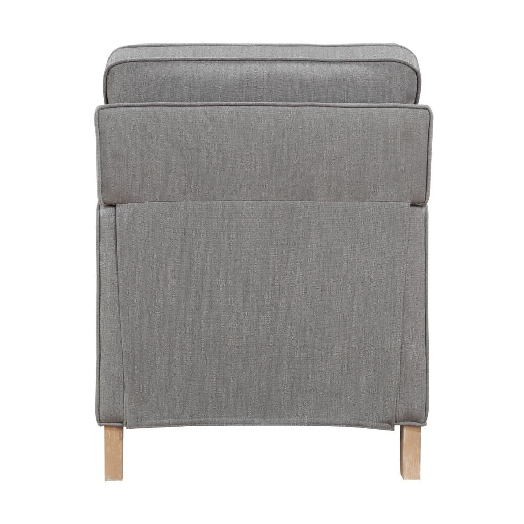 Hampstead - Push Back Reclining Chair - Gray
