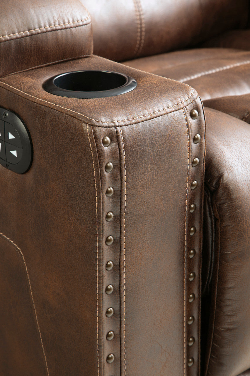 HIDALGO Saddle Power Reclining Sofa & Loveseat