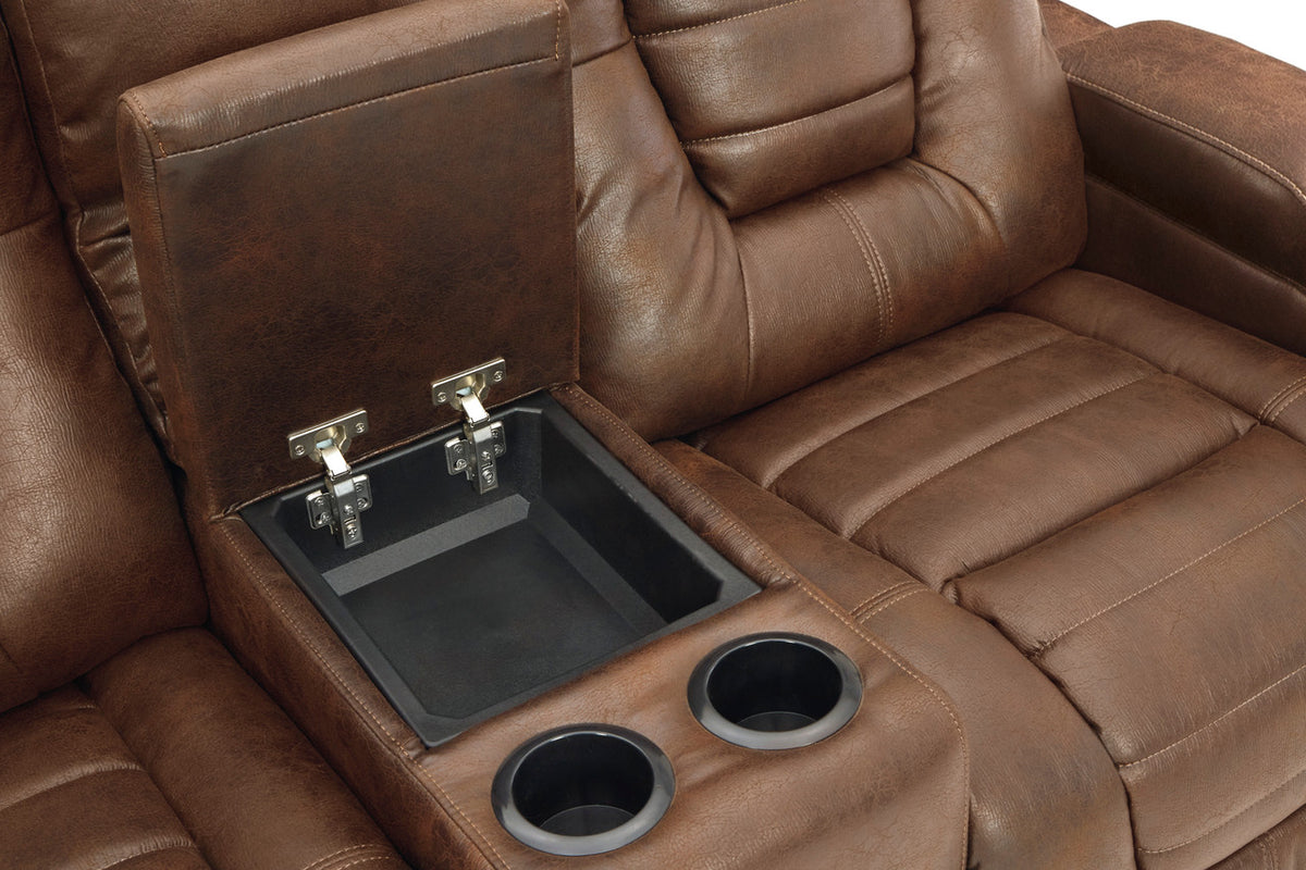 HIDALGO Saddle Power Reclining Sofa & Loveseat