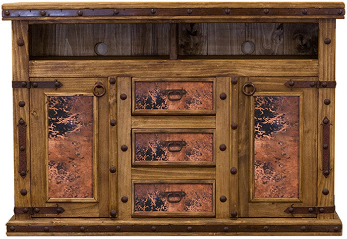 Brock Copper TV Dresser