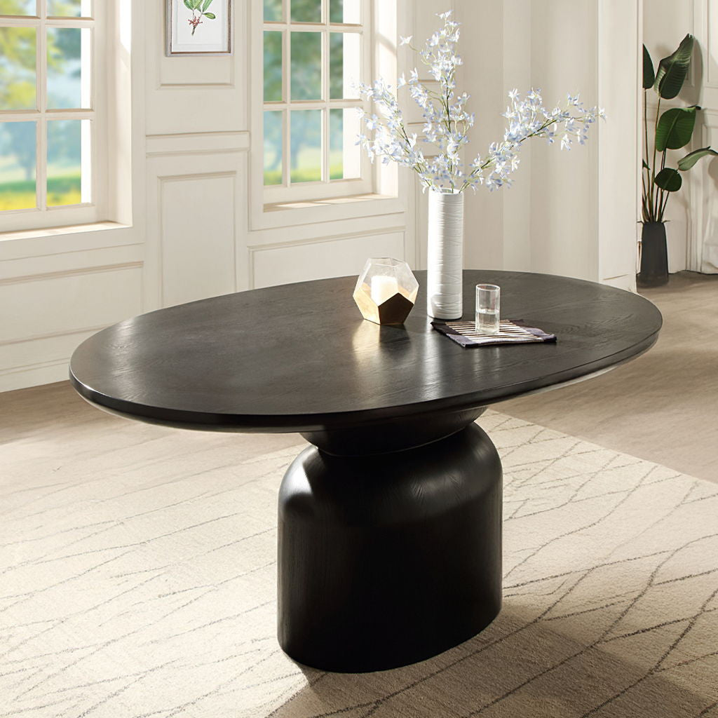Marioly - Dining Table - Ash Black