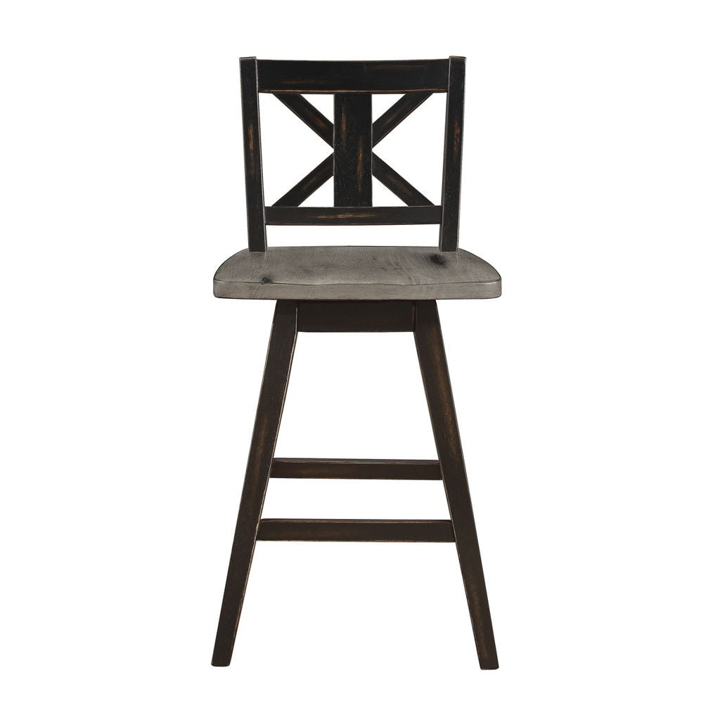 Amsonia - Swivel Counter Height Chair (Set of 2)