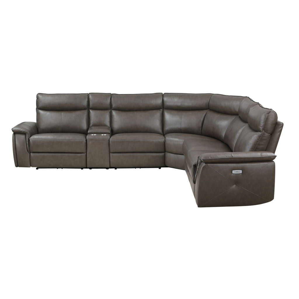 Maroni - Modular Power Reclining Sectional With Power Headrests