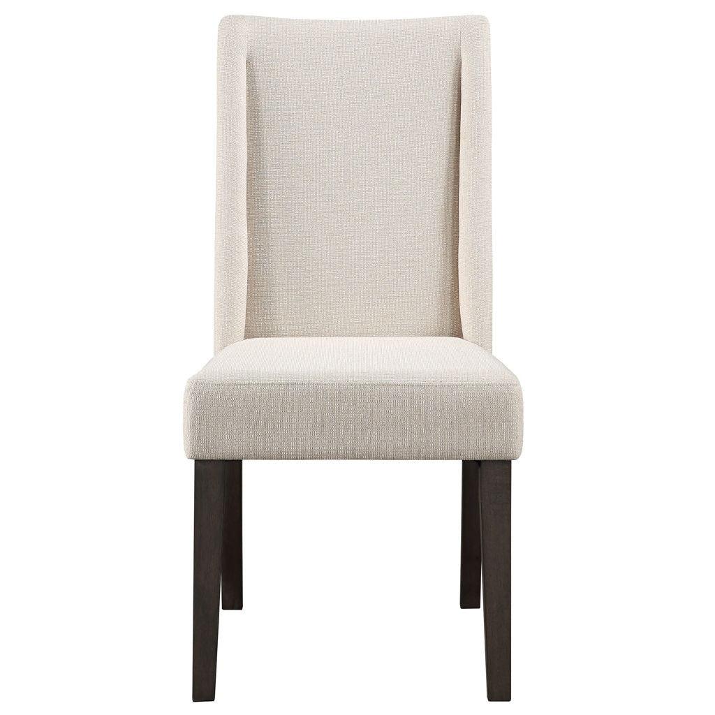 Napa - Upholstered Side Chair - Dark Brown