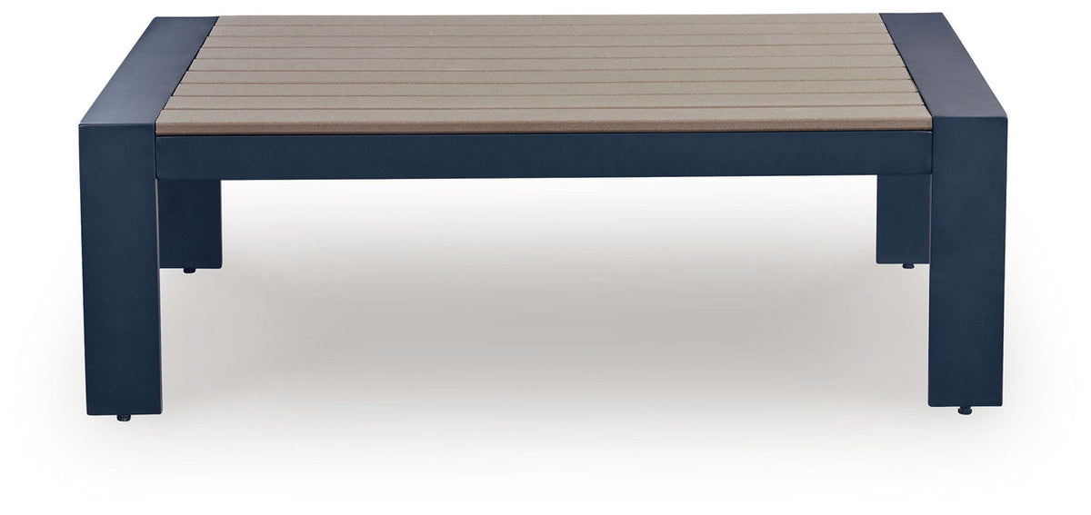 East Beach - Blue - Rectangular Cocktail Table