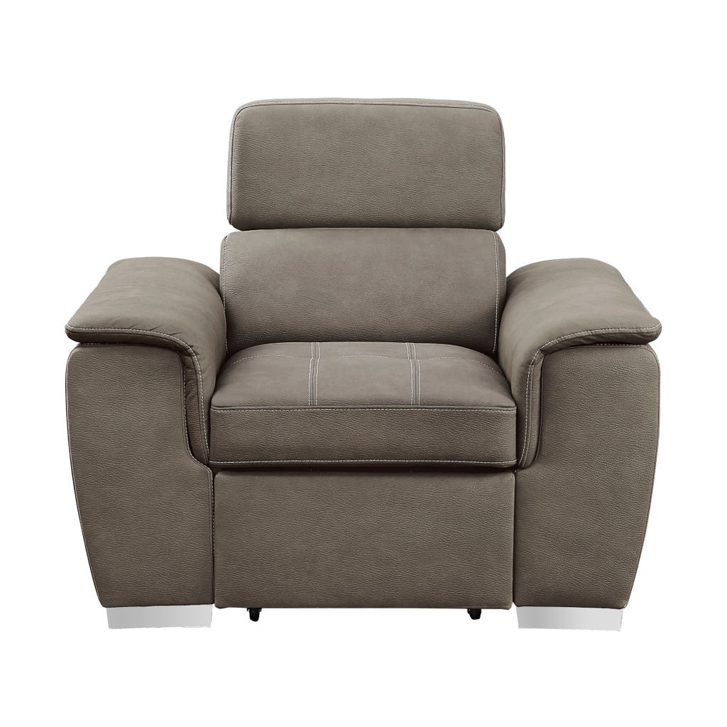 Ferriday - Chair With Pull-Out Ottoman