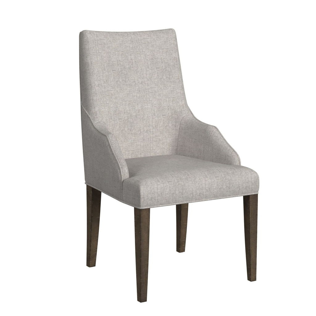 Yellowstone - Dining Host Chair (Set of 2) - Medium Brown