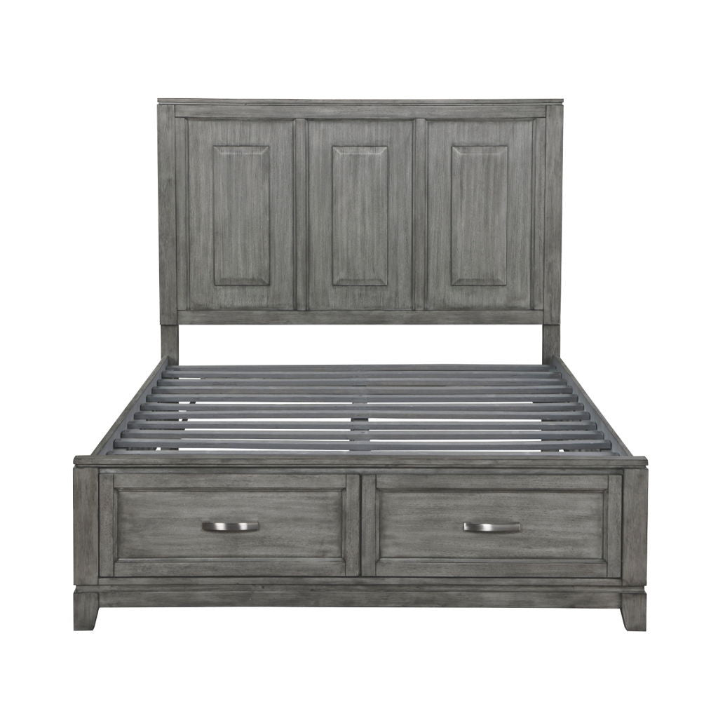 Garretson - Platform Bed With Footboard Storage