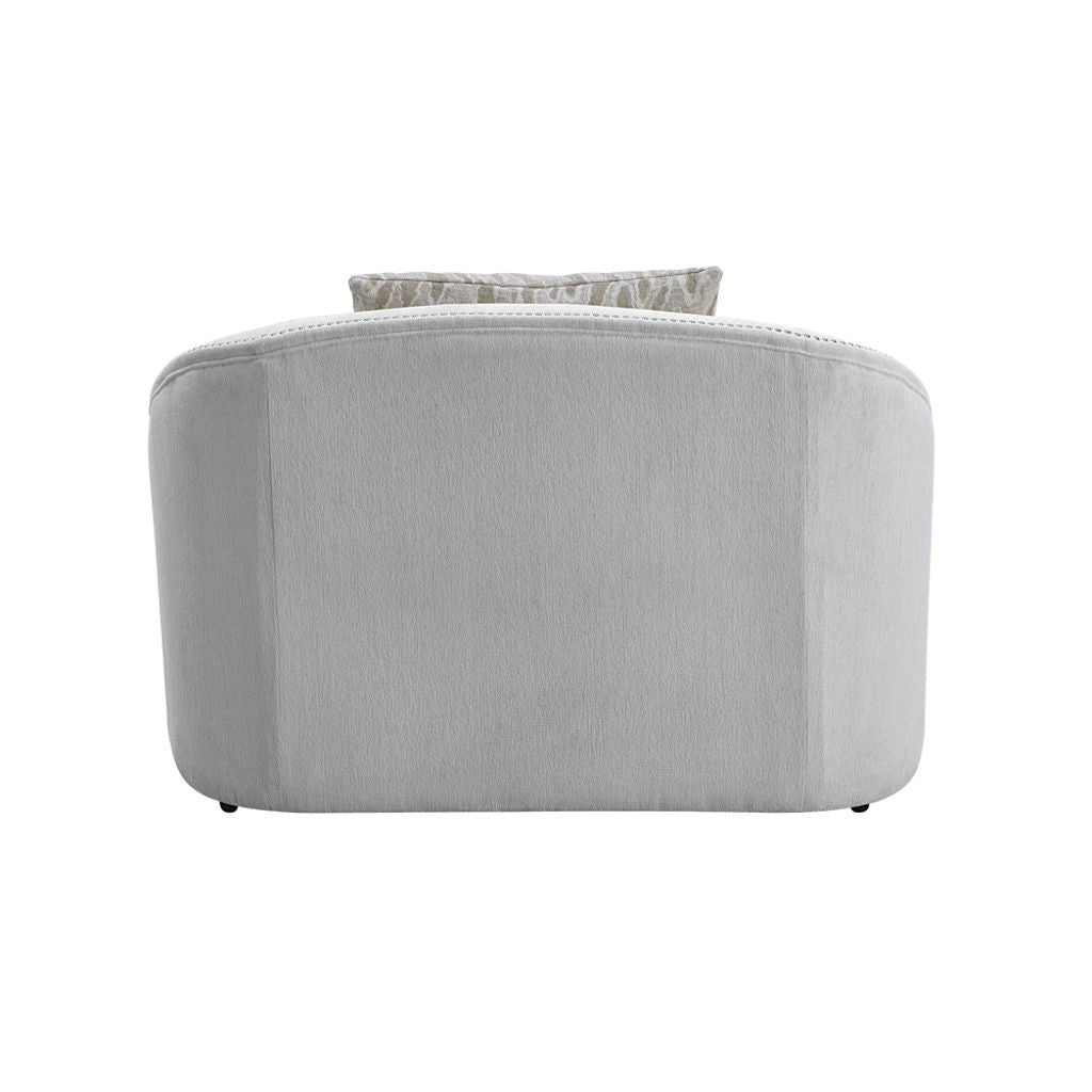 Mahler - Chair With 2 Pillows - Beige Linen