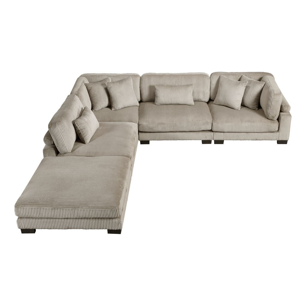 Traverse - Sectional With Ottoman