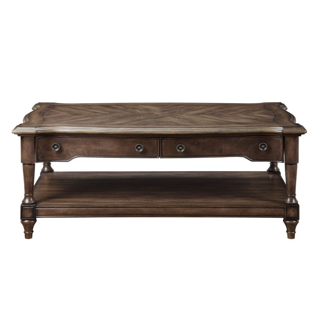 Heath Court - Cocktail Table - Brown