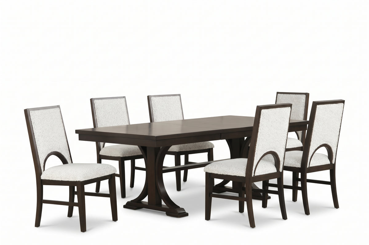 Progreso Dark Brown 7-PC Dining Set