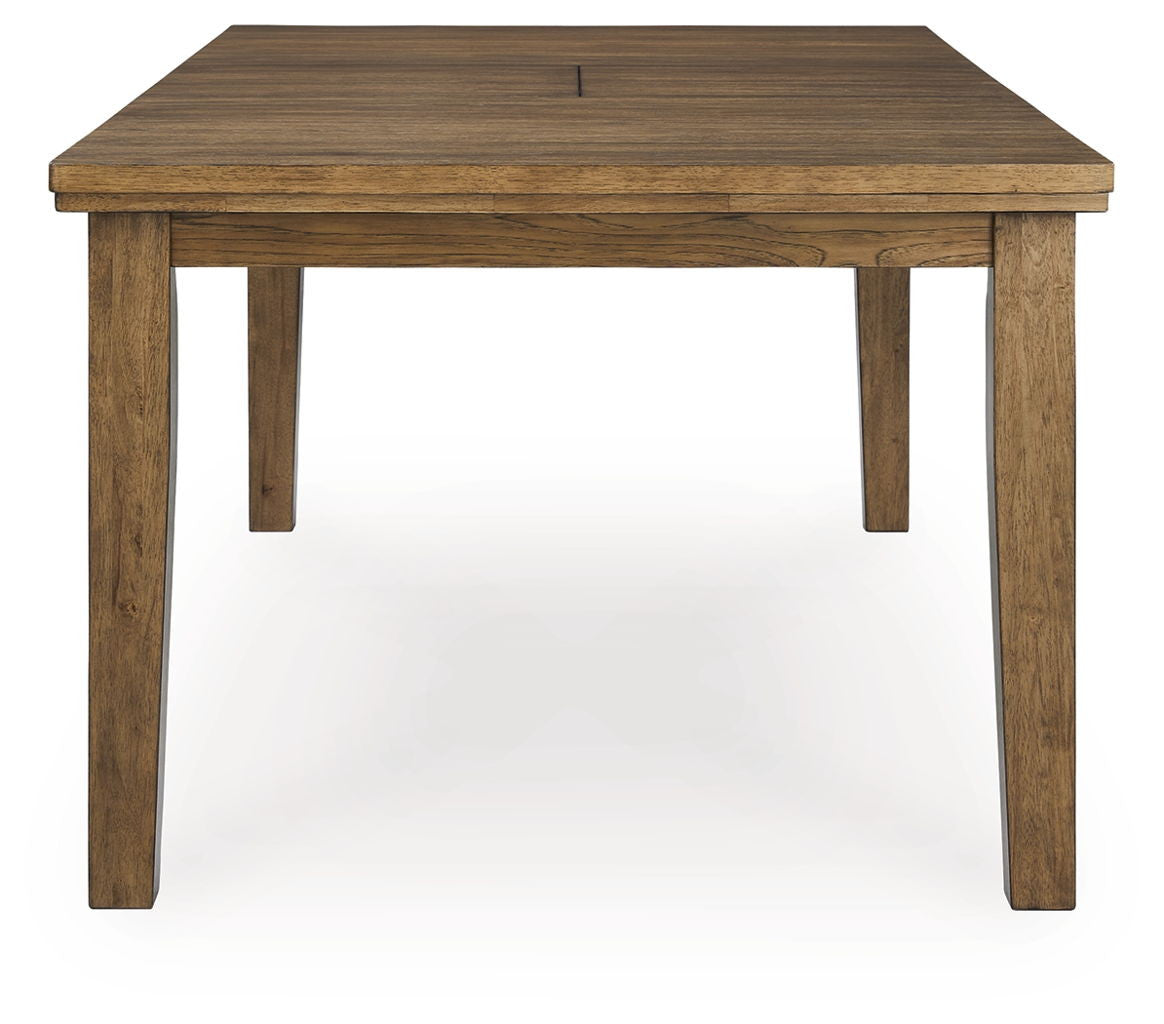 Urbinforte - Dining Room Butterfly Extension Table - Light Brown