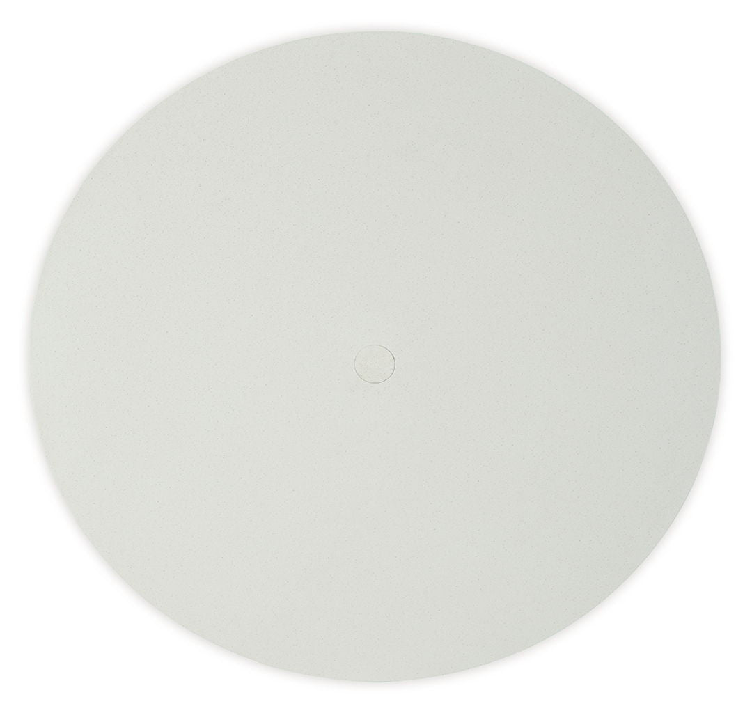 Seton Creek - Round Bar Table With Umbrella Option - Beige