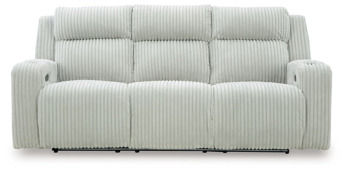 Forest Lake - Power Reclining Sofa With Adj Headrest