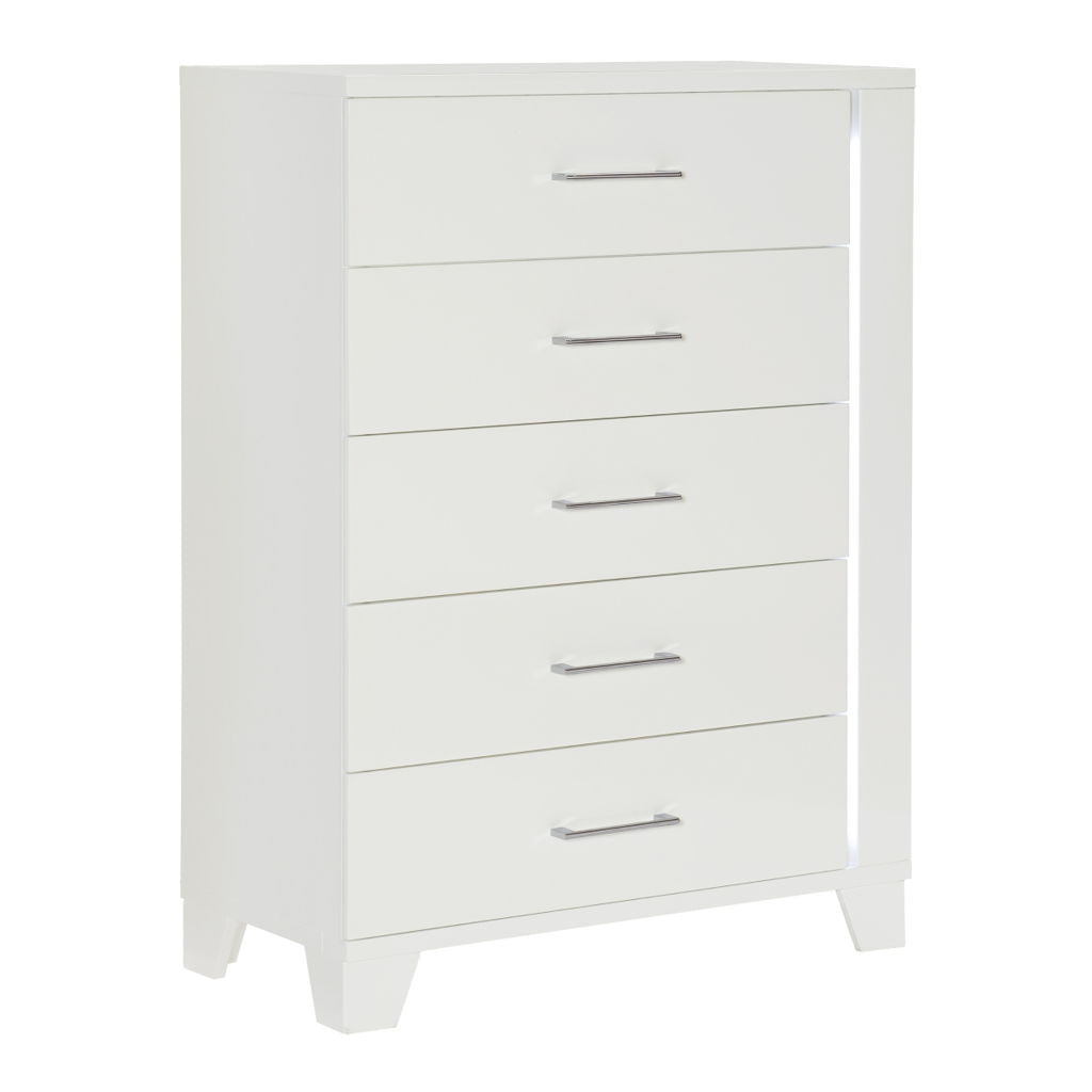 Kerren - Chest With LED Lighting - White