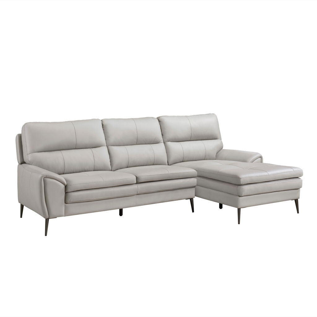 Essex - 2 Piece Sectional With Right Chaise - Gray