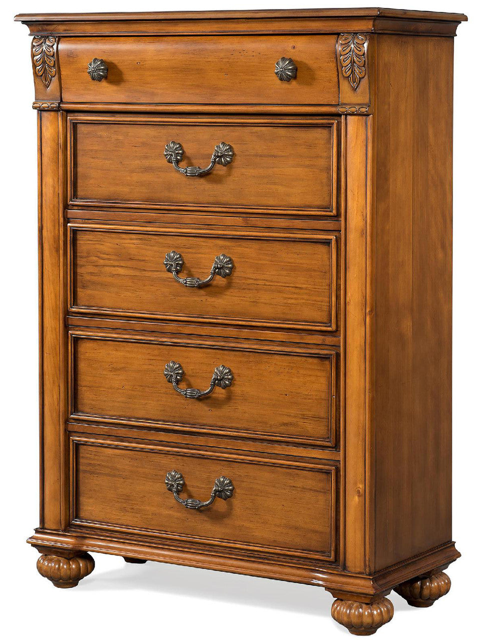EVERETTE Warm Oak Chest