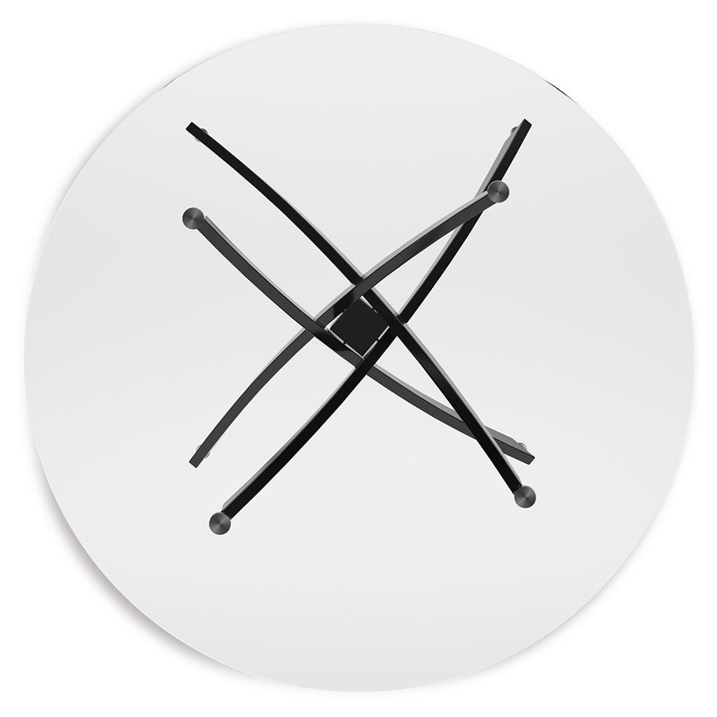 Pharwynn - Round Dining Room Table - Black
