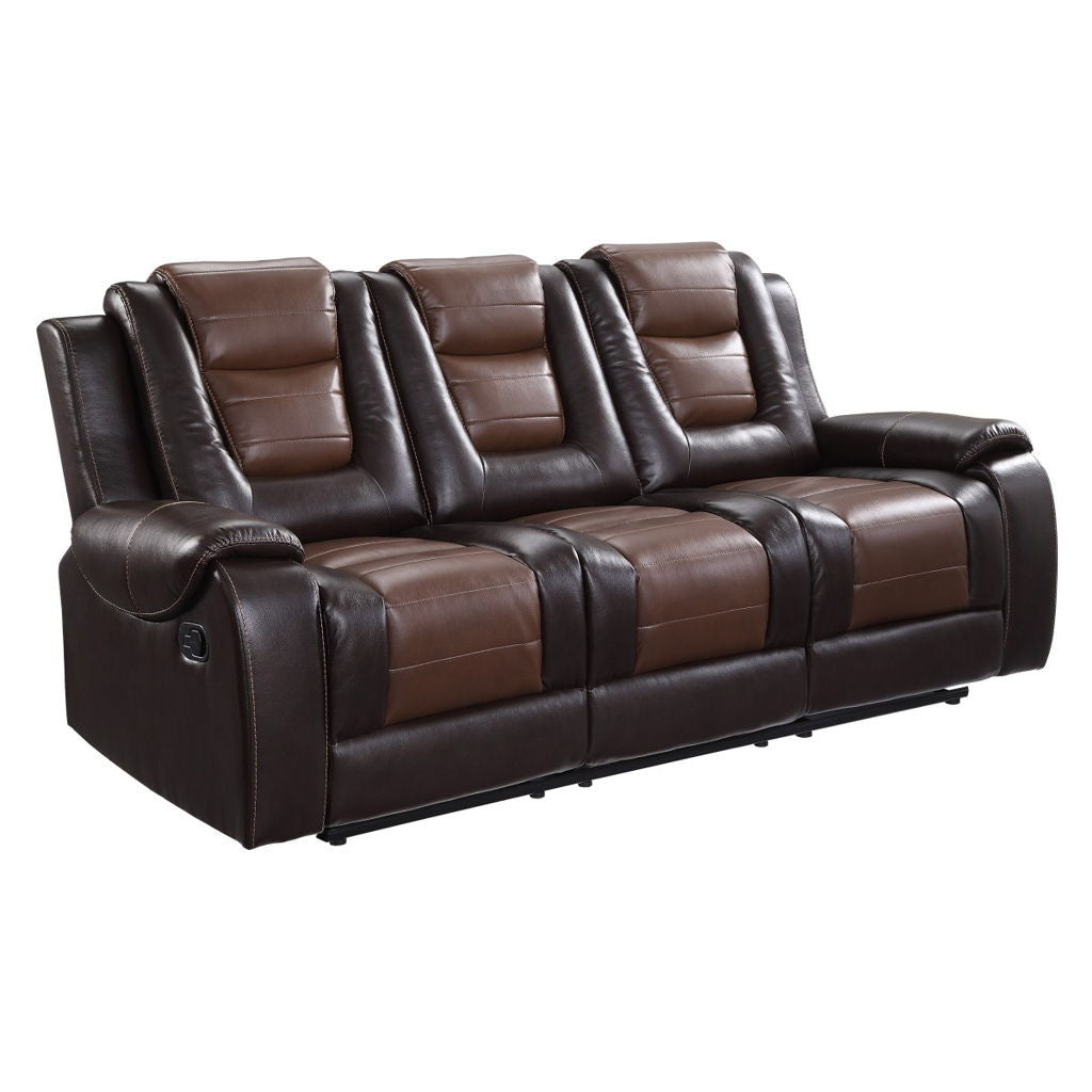 Briscoe - Double Reclining Sofa With Center Drop-Down Cup Holders