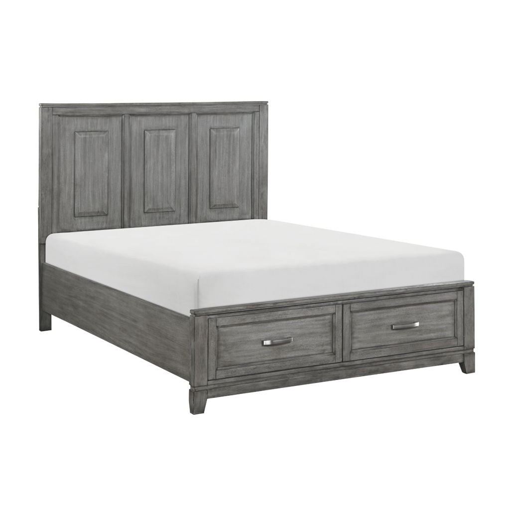 Garretson - Platform Bed With Footboard Storage