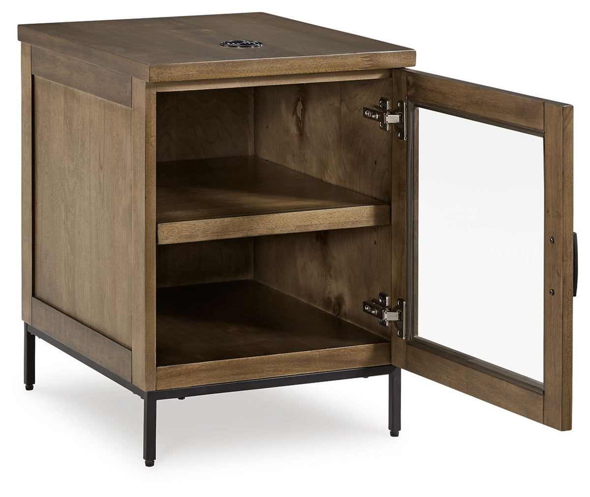 Torlanta - Chair Side End Table - Brown