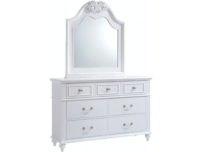 Alana youth dresser & mirror
