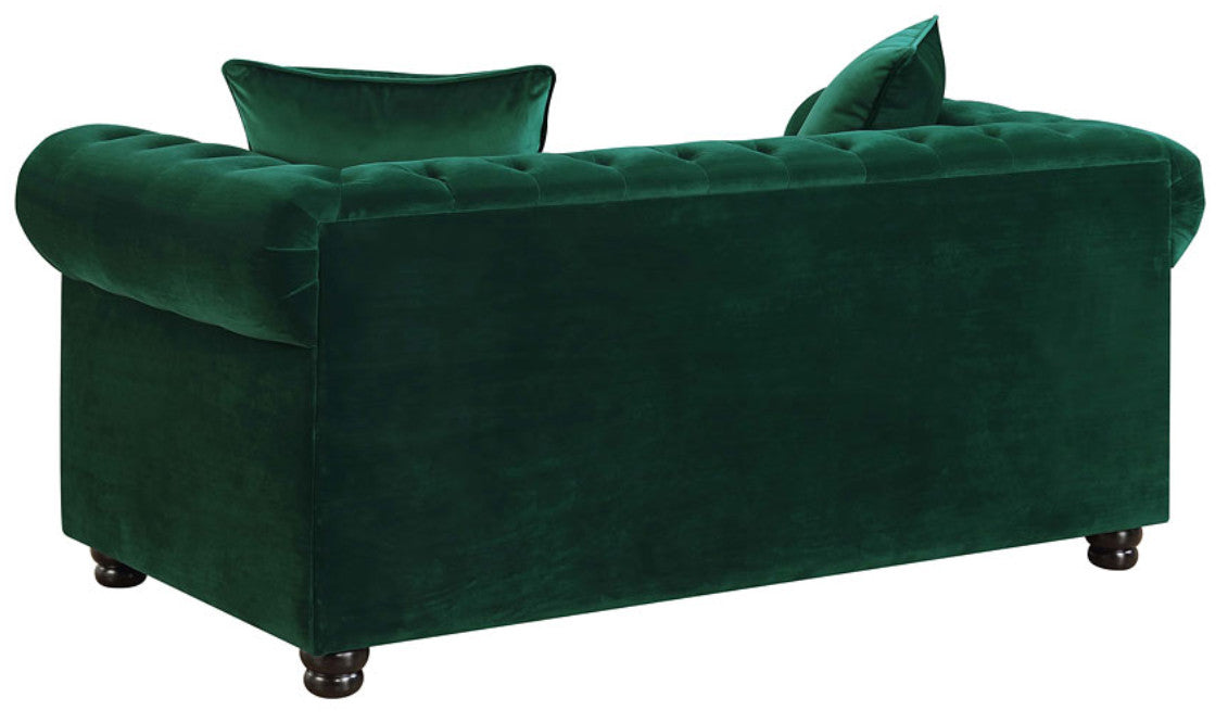 ISADORA Green Sofa & Loveseat