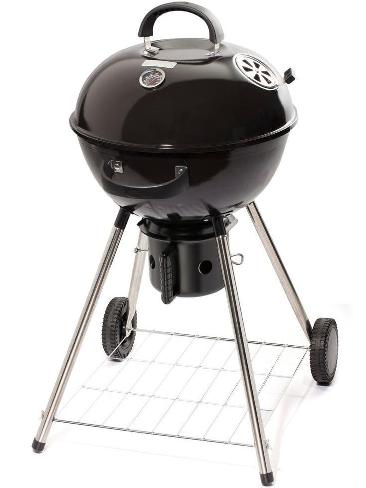 FIZZLE Black 18" Kettle Charcoal Grill