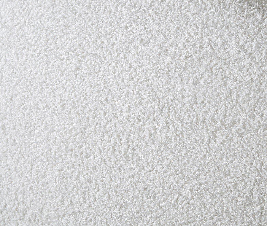 HORITO Cream Faux Shearling Bed