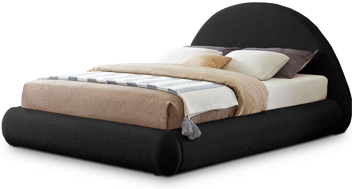 HORITO Cream Faux Shearling Bed