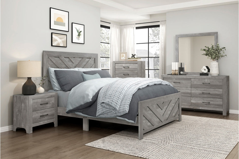 King Gray Bedroom- Special Order