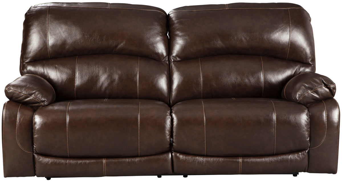 MAINZ Top-Grain Leather Power Reclining Sofa & Loveseat