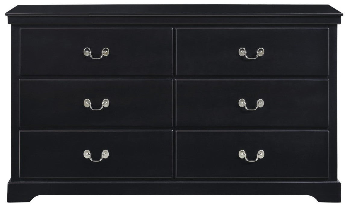 MELVIN Black Bedroom Set