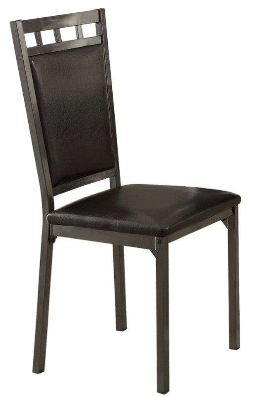 SIXTA Black 5 Piece Dining Set