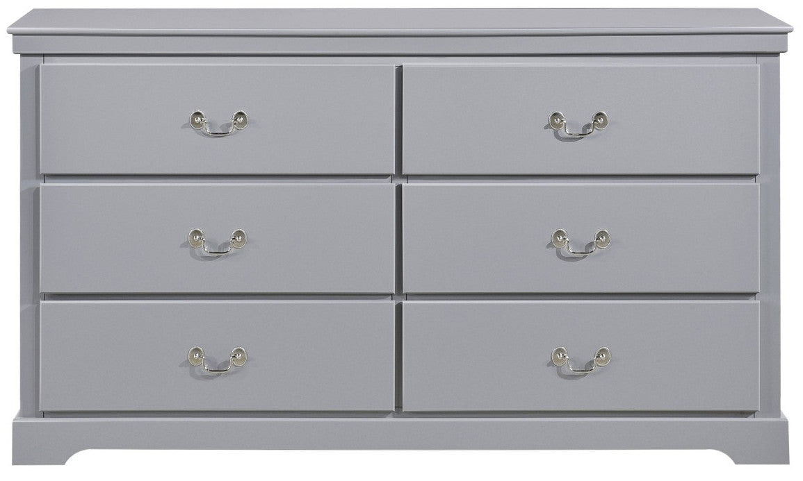 MELVIN Gray Bedroom Set