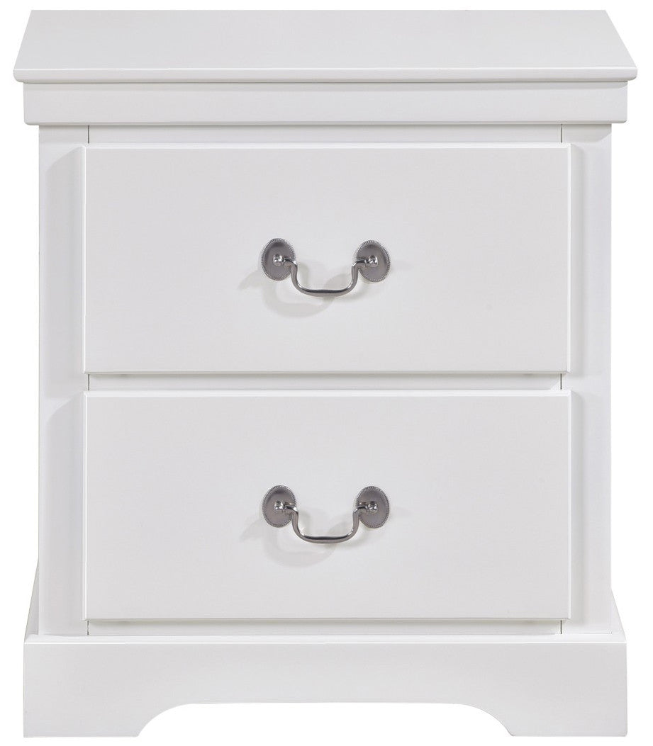 MELVIN White Bedroom Set