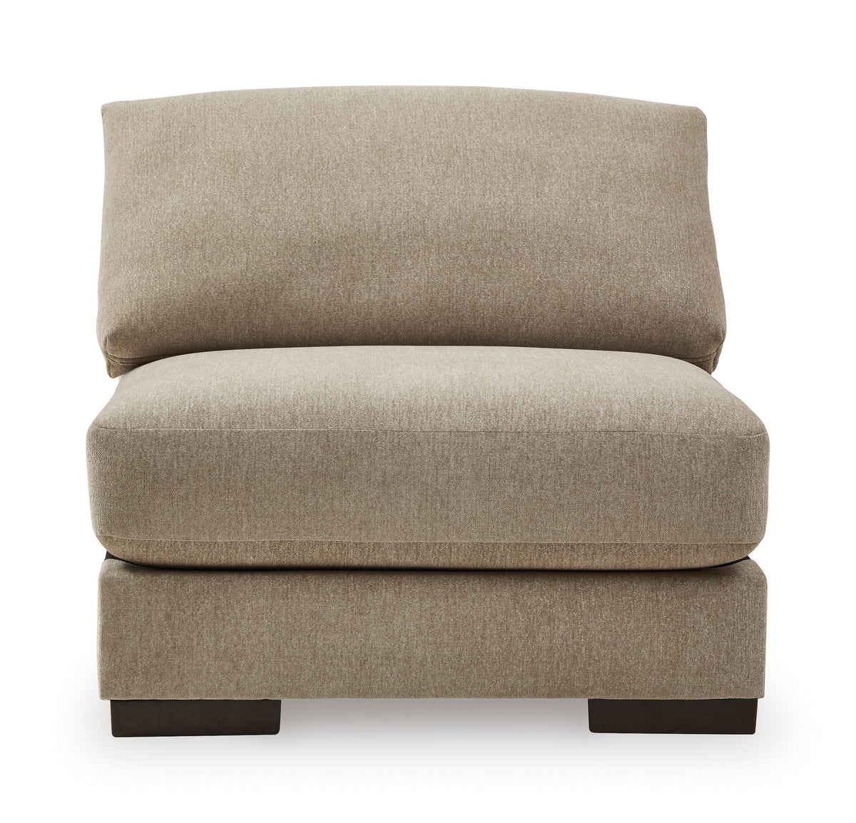 New York Sand Polyester 180" 4-Piece Double Chaise Sectional