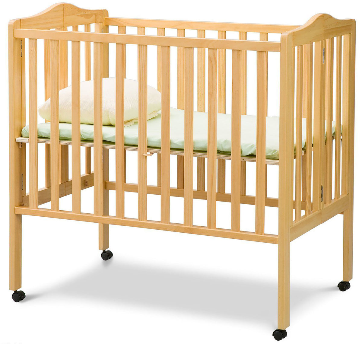 Portababy Natural Crib With Mattress