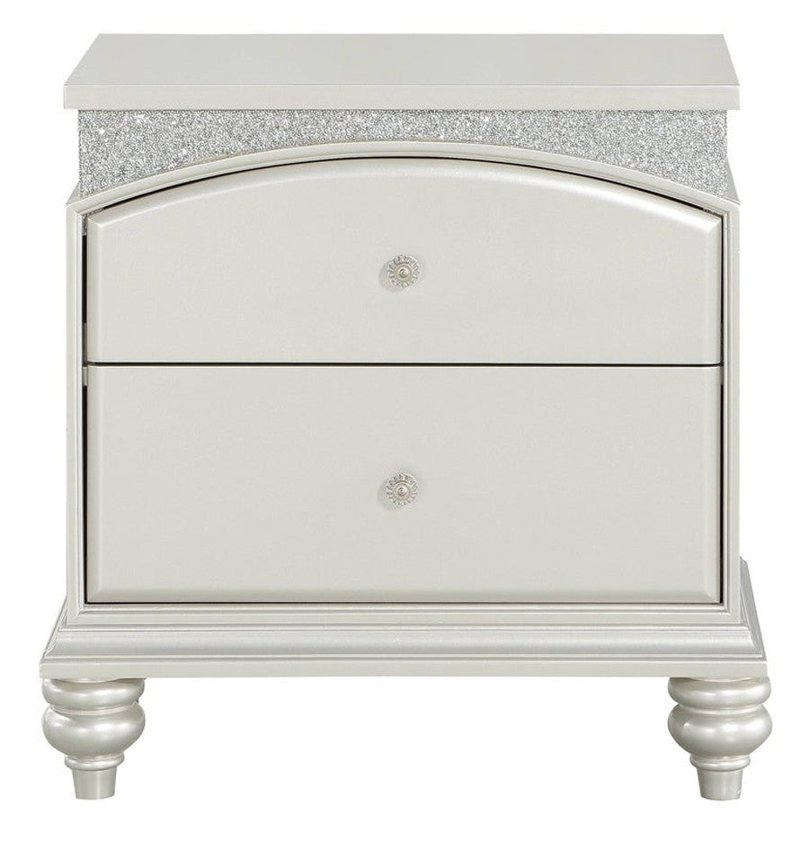 PRECIOUS Platinum 26" Wide Nightstand
