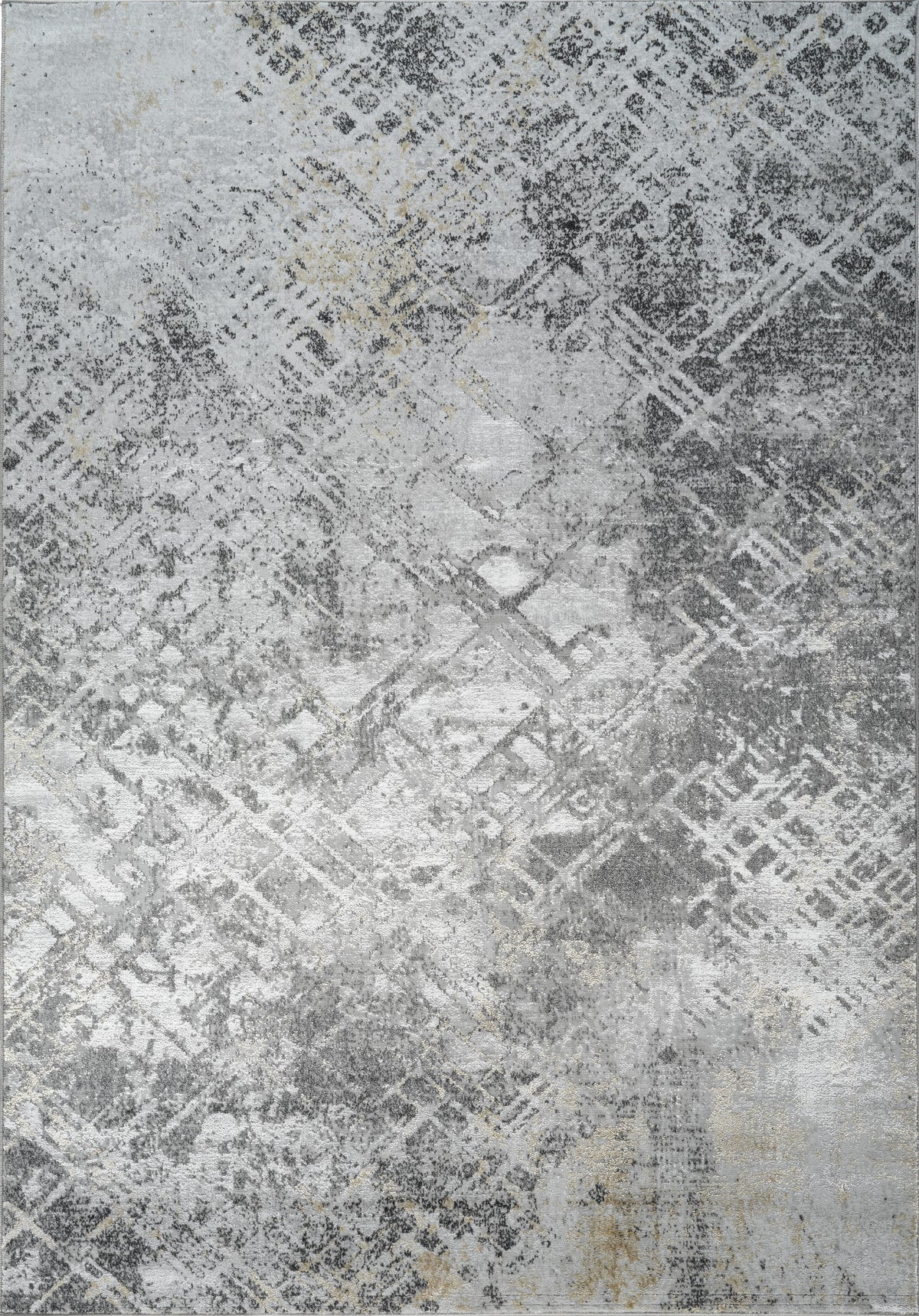 Elysian Charcoal/Gold 5 x 8 Rug